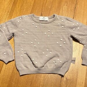 H&M girls knit sweater